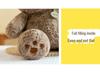 Cross-border Bee Bear Plush Toy: Children's Bedtime Doll & Birthday Gift