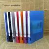 2-Hole Punched Loose-Leaf Folder Transparent Folder a 200.00G-Hole File Binder Two-Hole Punch Folder Loose-Leaf Test Paper Clip