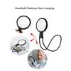 Magnifying Glass with Light Gooseneck Magnifier for Reading LED Large Magnifier for Book Handheld Neck Desktop Use