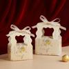 Creative Wedding Favor Candy Gift Box Set with Thank You Bag