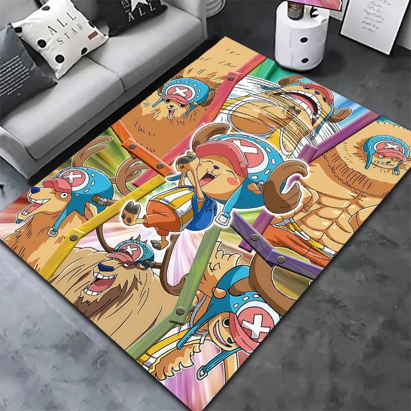 One Piece Tony Tony Chopper Tapijt Vloerkleed Voor Woonkamer Slaapkamer Huis Bank Decoratie, Kinderen Spelen Antislip Vloermat