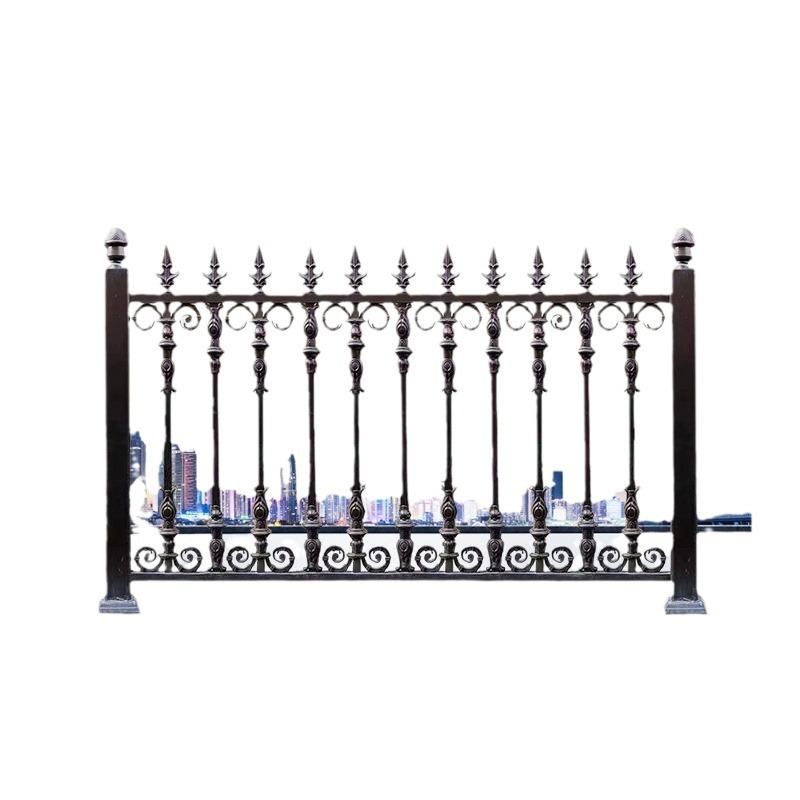 Wrought Iron Fence and Railing for Courtyard, Community, or School Yard