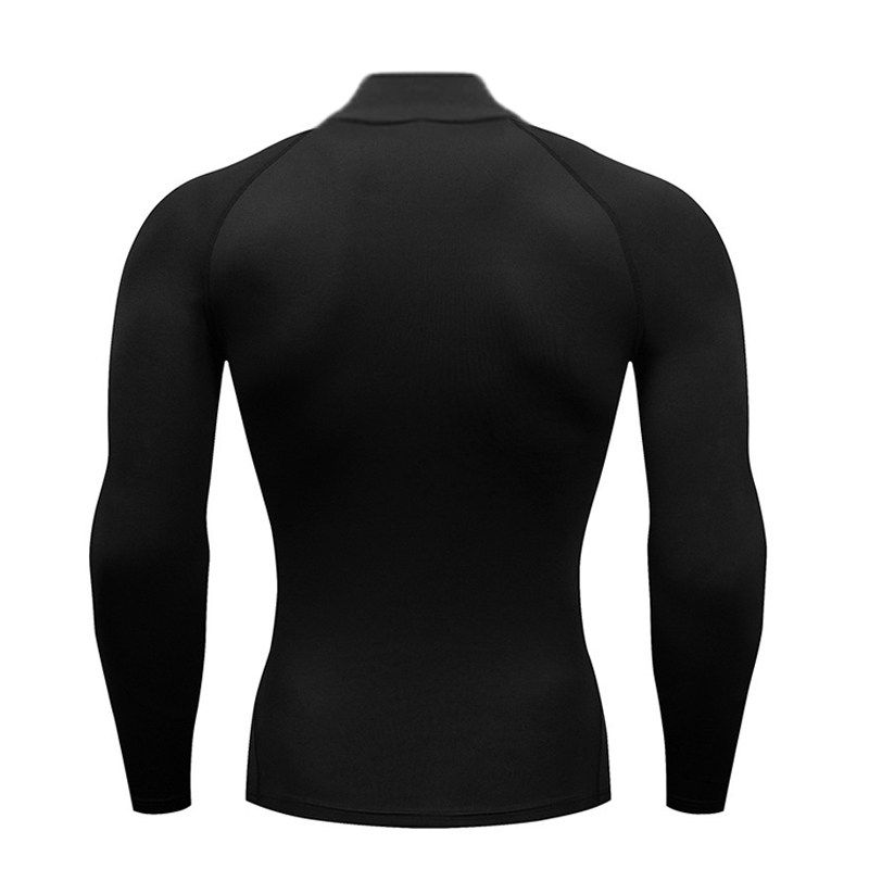 

Muscle Quick-Drying Workout Clothes Men s Long-Sleeved Quick-Drying Clothes Sports Running Training Wear Tops Workout Clothes Fashion T-shirt Fashion Black M