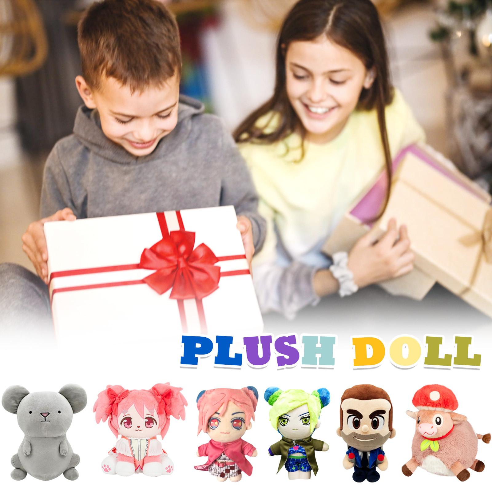 

Плюшевая кукла, Игрушка в подарок, Мультфильм, Детская тряпичная кукла, Детская подарочная подушка(Нет стандарта) One Size