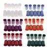 DIY Häkelgarn Acrylfasern Teppich-Häkelgarn-Set Verschiedene Farben für Heimtextil-Bastelarbeiten