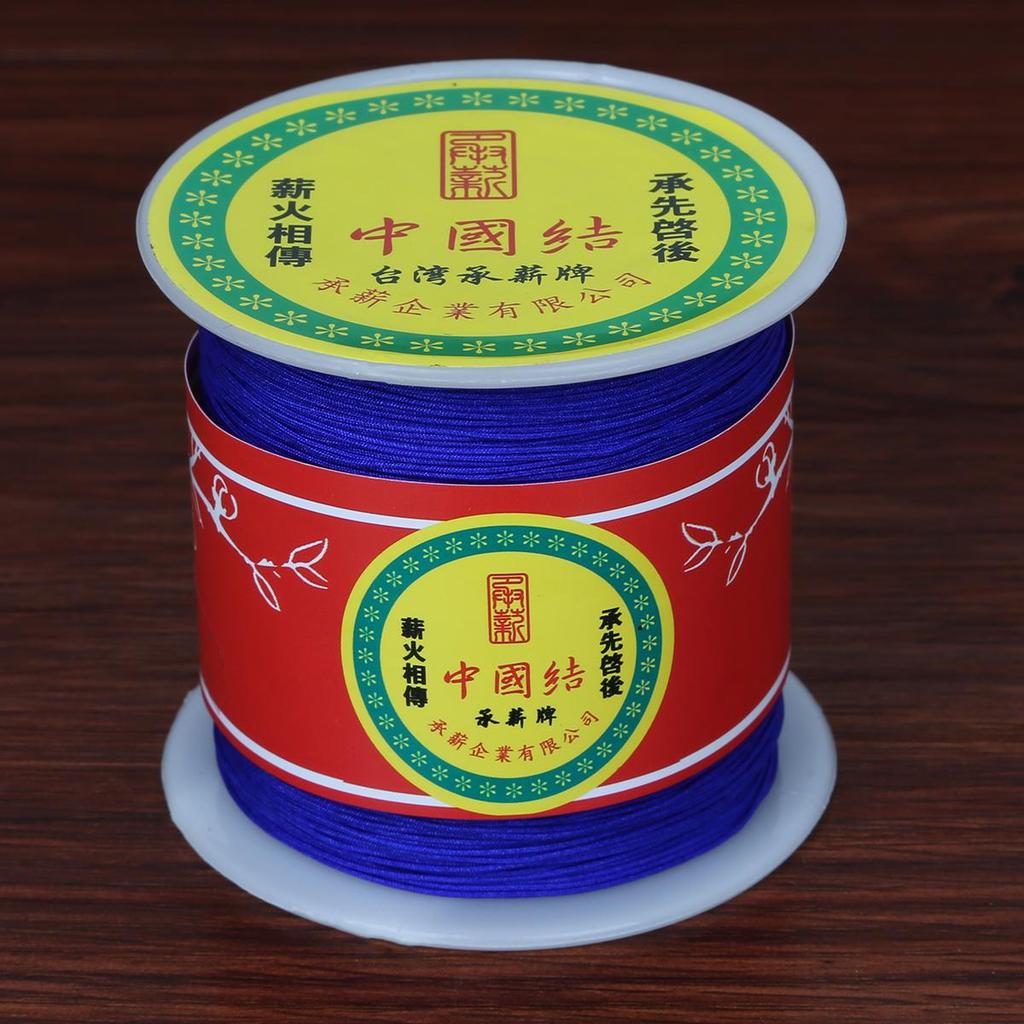 91-274Meter Cotton Cord Nylon Cord Thread String DIY Beading Braided Bracelet Jewelry Making