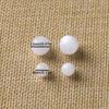 10pcs 8/10/12mm Resin Round Beads UV Changing Reactive Spacer Beads for DIY Necklace Bracelet Earring Jewelry Making Accessories
