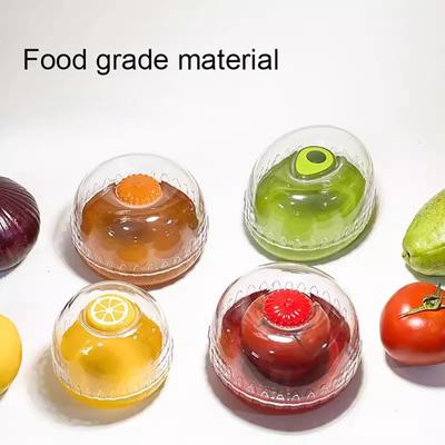 Avocado Saver Holder Food Crisper Storage Box BPA Free Transparent Lid Design Easy To Clean Reusable Fruit Keeper Storage Container