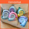 Children Snail Shape Backpack With Fun Striped Pattern And Led Light For Daycare And Learning