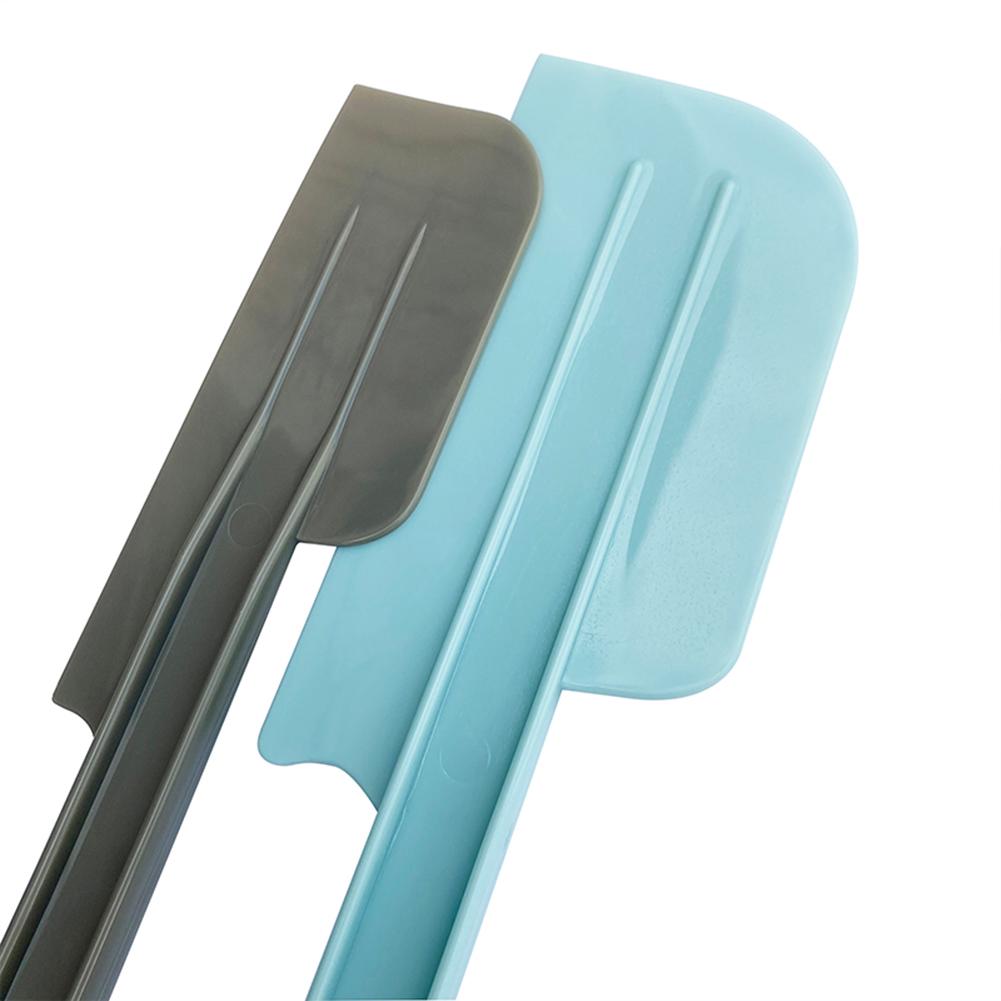 2Pcs Butter Scraper Tool Non-Stick 10/12inch Spatula Cake Mixer