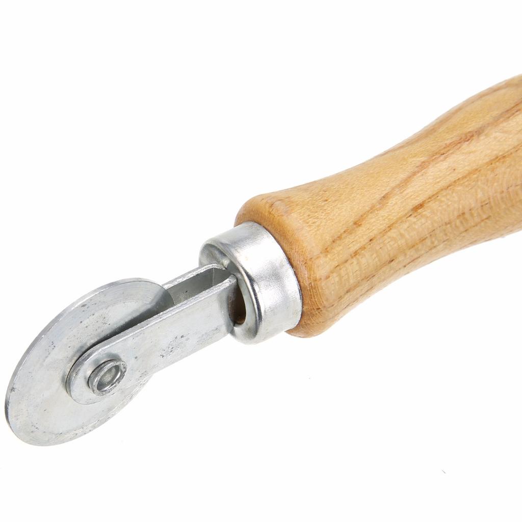 2X Dřevěná rukojeť Ruční váleček na spliny Síťový nástroj pro instalaci dveří a oken 8,3''