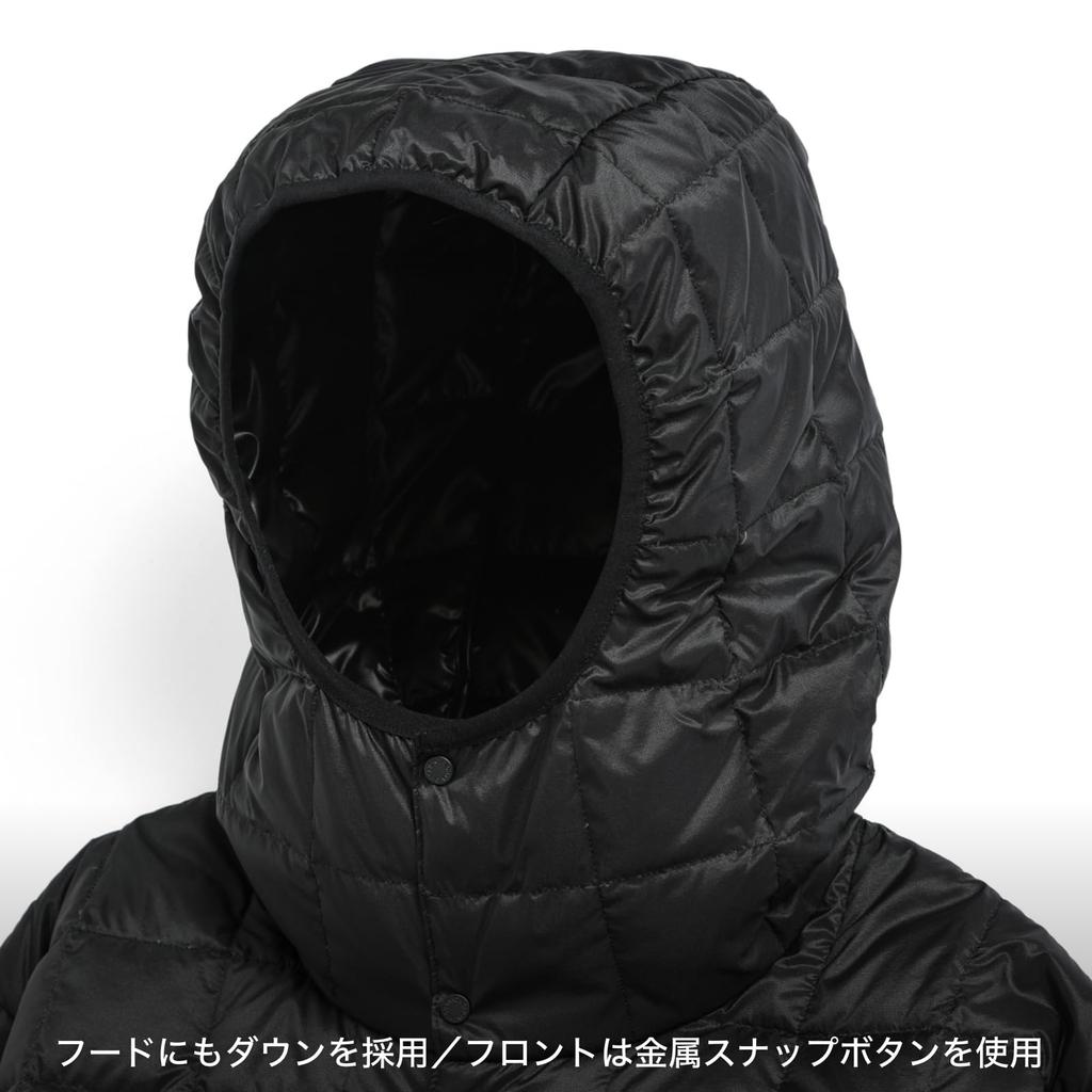 Taion Down Hoodie Black 106BXMT-800