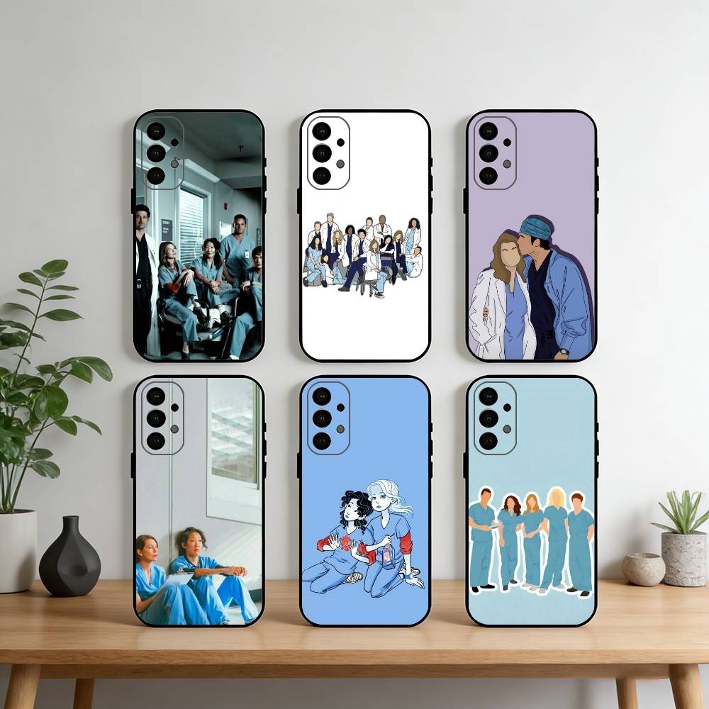 G-GreysS A-Anatomy-Y Phone Case For Samsung S25,S24,S21,S22,S23,S30,Ultra,S20,Plus,Fe,Note,10,9,5G Black Cover