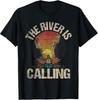 The River Is Calling - Funny Kayak Kayaking Kayaker T-Shirt Unisex T-Shirt