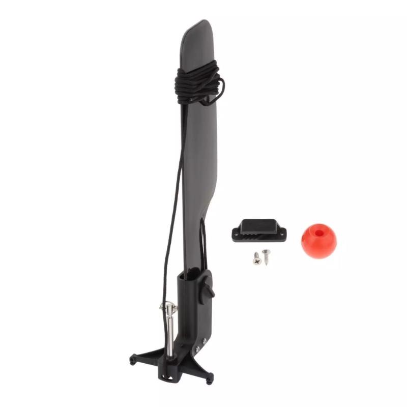 

Nylon Canoes Kayaks Rudder Kayaks Rudder Kayaks Tail Foot Diretion Control Rudder Boats Tail Kayaks Accessory Easy to Use 1 чорний