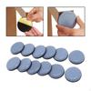 12 Pieces Furniture Glides Sliders Moving Pads Self Paste Floor Protector Carpeted