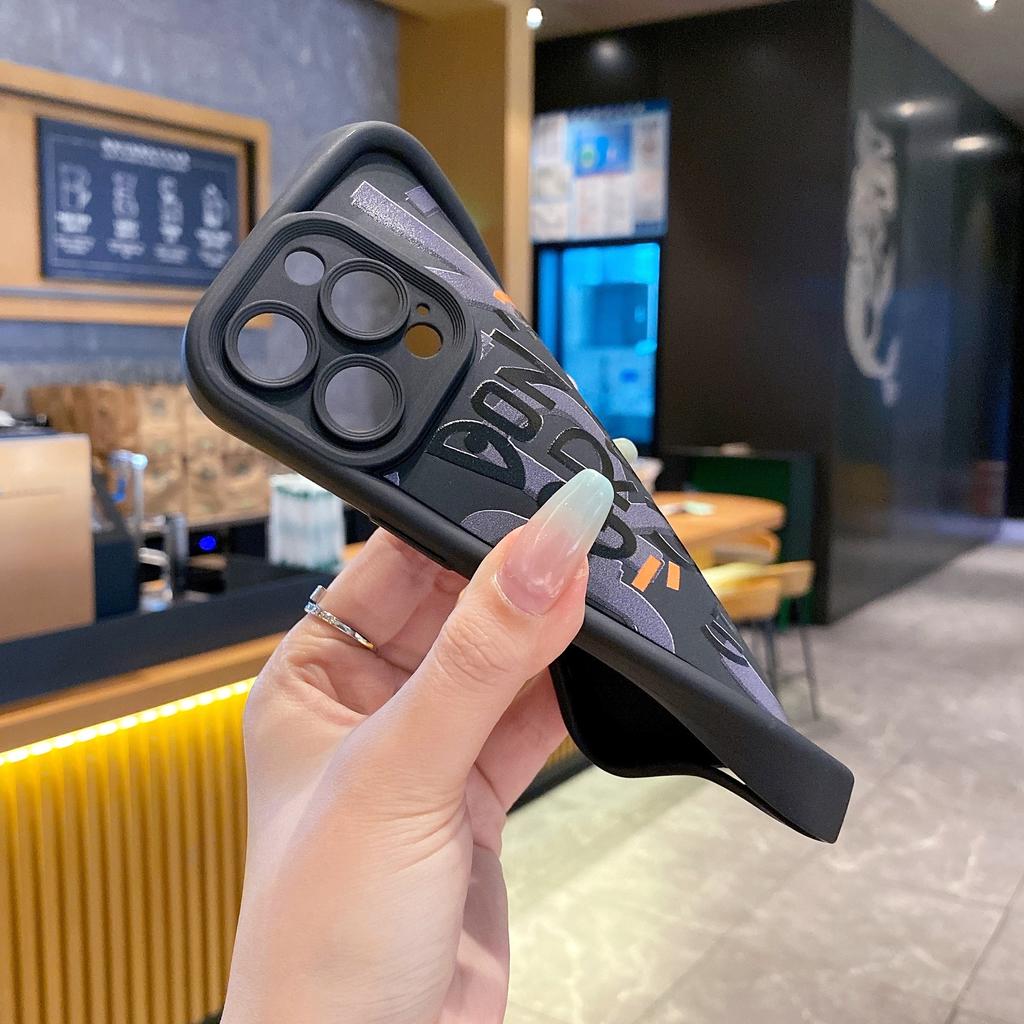 Applicable to Samsung S25FE men's mobile phone case wholesale M56 fashion personality A16 A17 tide brand letter protective case