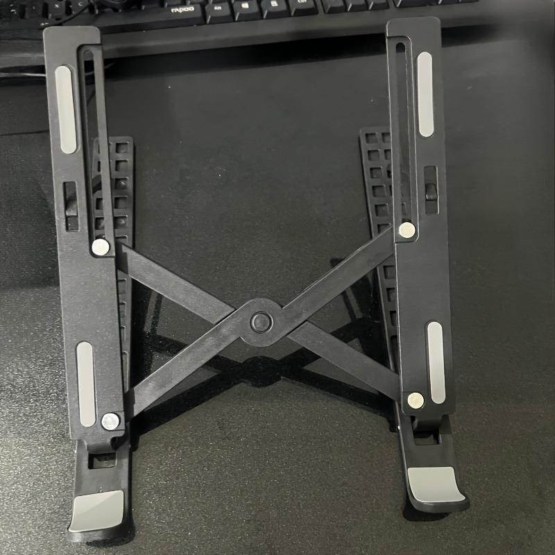

1 piece laptop stand heightening heat dissipation lifting bracket plastic foldable portable storage flat bracket