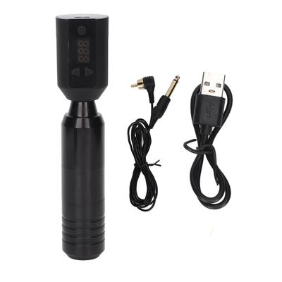 מכונת קעקועים עט סוללה אלחוטית 1500mAh ממשק RCA ערכת סוללה למכונת קעקועים סיבובית WR 40