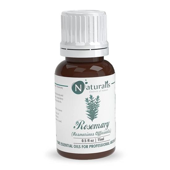Naturalis Rosemary Hair Oil - Pure Rosemary Essential Oil & Joint Relief, Anti-Dandruff, Natural Hair Conditioner- 15ml