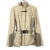 BALLANTYNE Linen Blend, Made In Italy Jacket 40 Beige Waist Belt Women Used