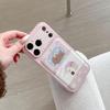 Cute Cartoon Leather Puppy Case for iPhone 16/17 Pro Max and Compatible with iPhone 15/14