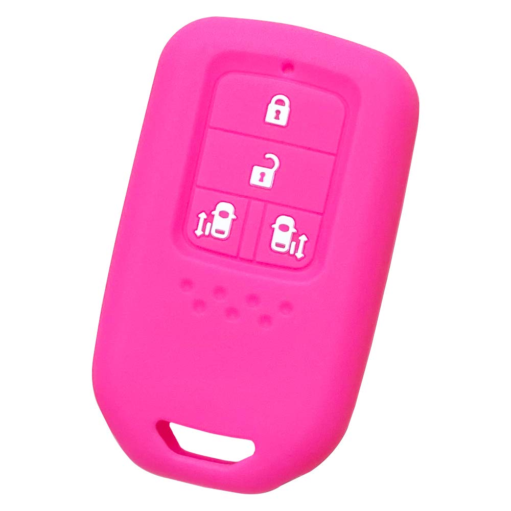 [IKT] Smart Key Silicone Cover for Honda Cars, For Slide Buttons on Both Sides,