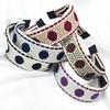 Unique Dot Pattern Embroidered Headband