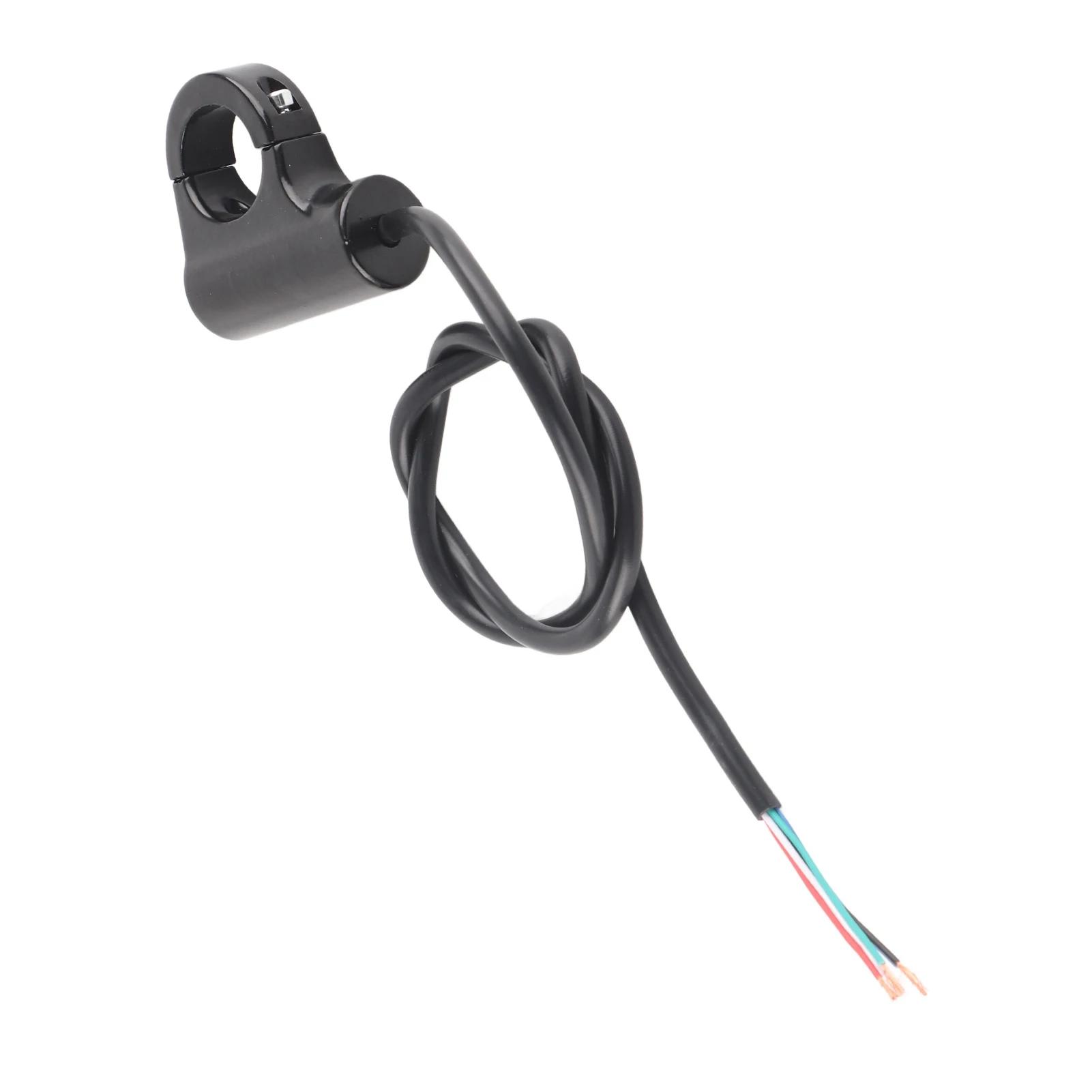 22 мм Крепление на руль мотоцикла Переключатель Кнопка Включения/Выключения Фары Тормозные Противотуманные Фары Синий Луч