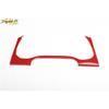 For Hyundai Elantra 2017- Red Carbon ABS trument Panel Frame Cover Trim