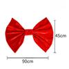 Christmas bow Christmas tree base scene Christmas atmosphere arrangement props Crafts ornament decoration