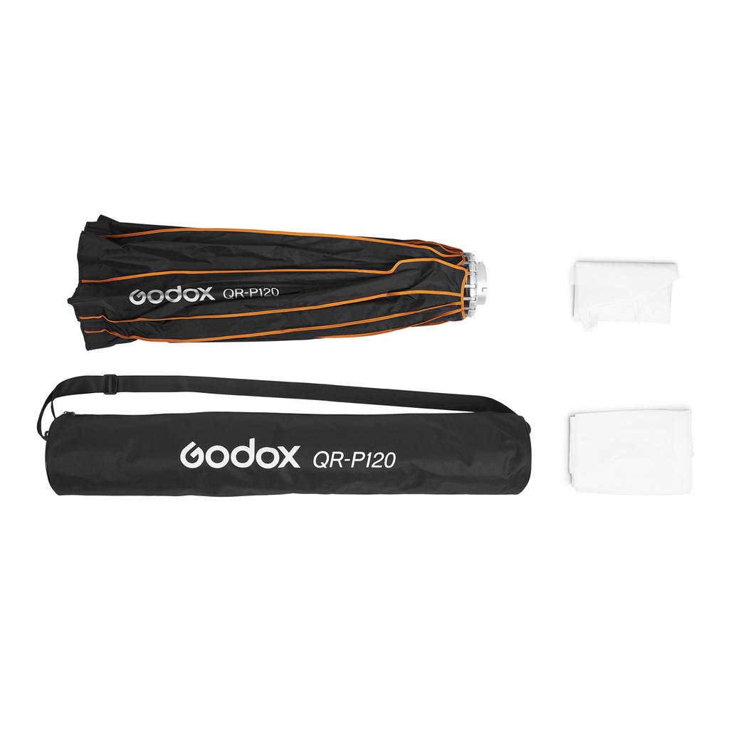 Godox Professional Parabolic Softbox 120cm Diffuser Bowens Mount with Carrying Bag for Studio