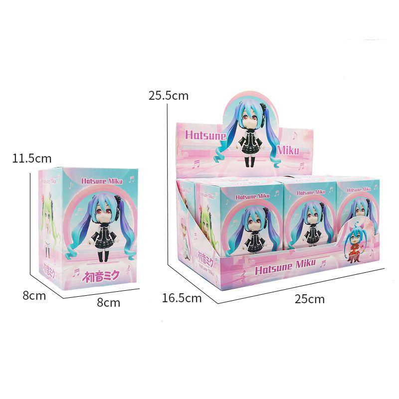 New Hatsune Miku Q Edition Series First Generation Blind Box Handmade Series Otaku Birthday Gift Collection