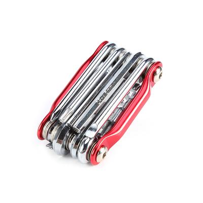 11in1 Transformers Bicycle Repair Tool Bike Pocket Multi Function Folding Tool