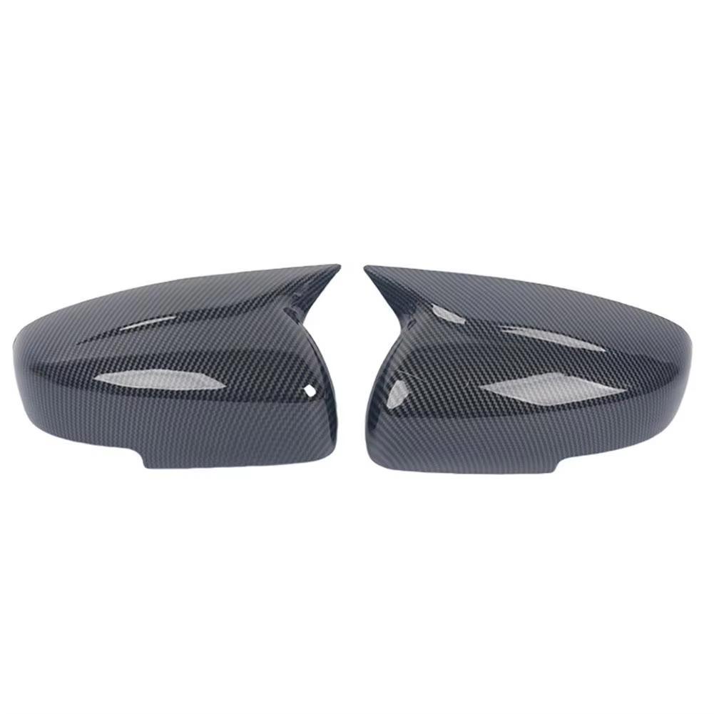 Fit For Suzuki Swift 2018 - 2025 Car Rearview Side Mirror Cover Wing Cap Sticker Rear View Case Trim Carbon Fiber
