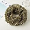 Women's Breathable Mesh Bandana, Summer Head Wrap Hat, with Ponytail Feature, Loose Fit