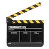 30x25CM Ciak in Acrilico Regista Professionale Film Azione Ciak Strumento per Fotografia