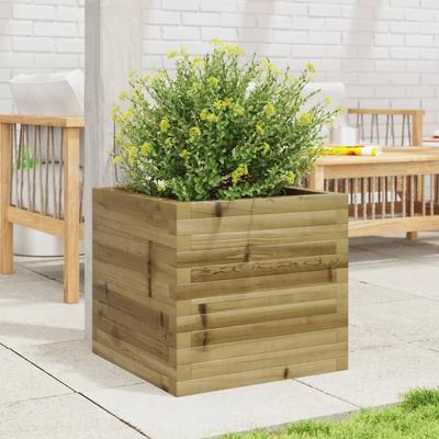 Plant Pot 50x50x45.5 Cm Pressure Treated Pine Wood