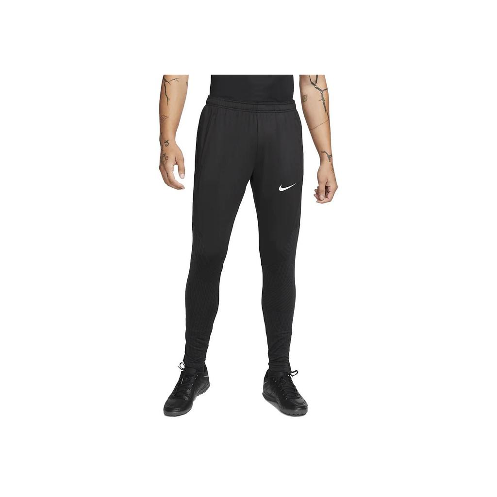 Nike Contrast Logo Slim Fit Soccer Pants Men Bottoms Black DV9269-010