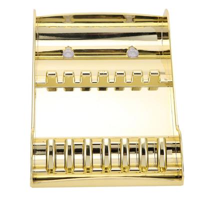 Professional Hair Scissor Storage Rack Holder Barber Shop Shears Organizer for HairdressersGold