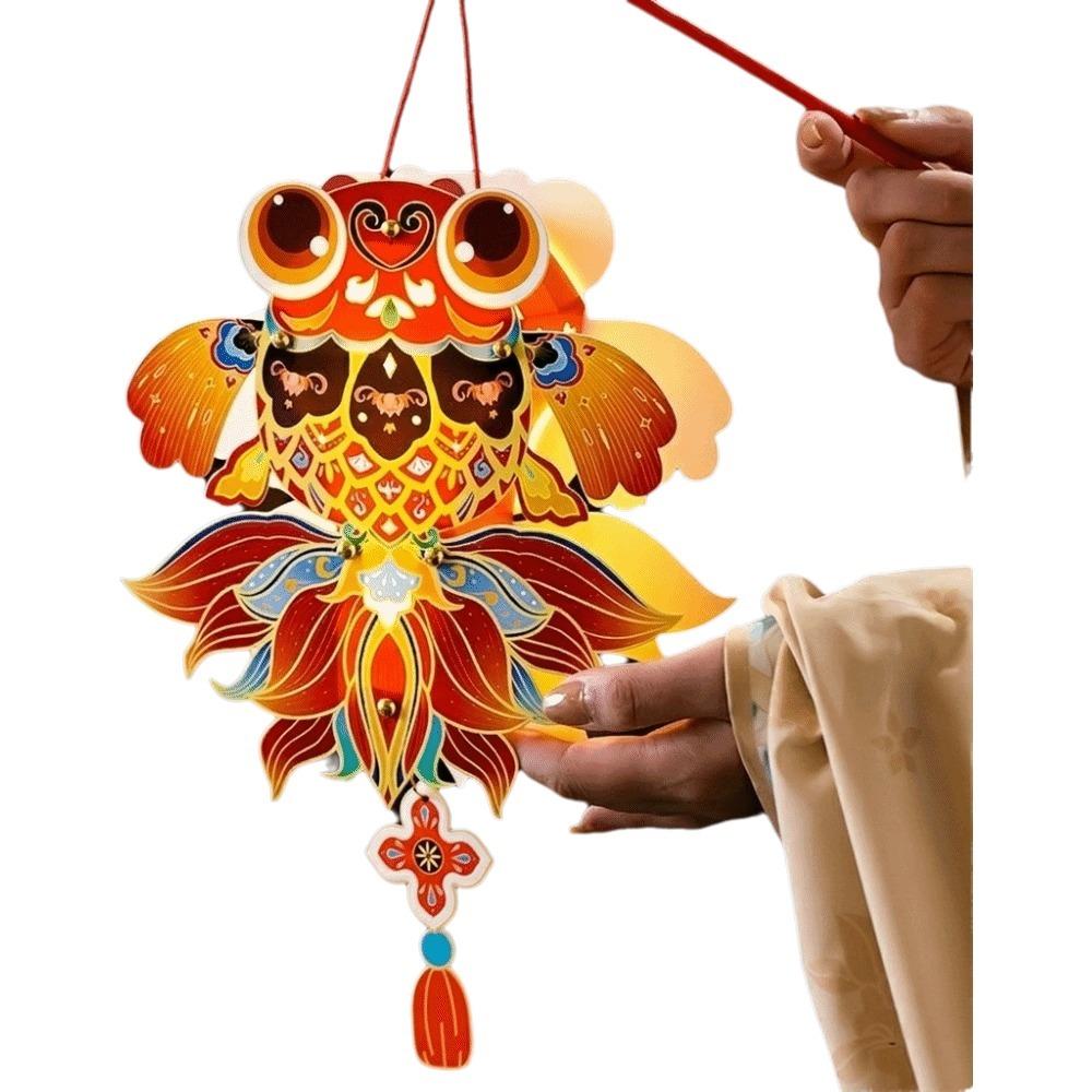 Butterfly Children's Hand-held Lanterns Paper Luminous Lantern Mid-Autumn Festival