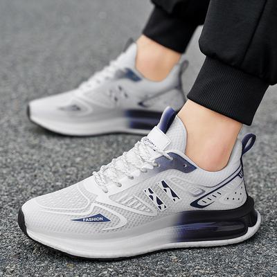 Nieuwe herenschoenen zomer ademend mesh comfortabele sportschoenen jeugd ultralicht antislip slijtvast casual hardloopschoenen