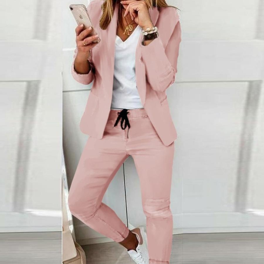 New Casual Fashion Suit Women's Suit Set