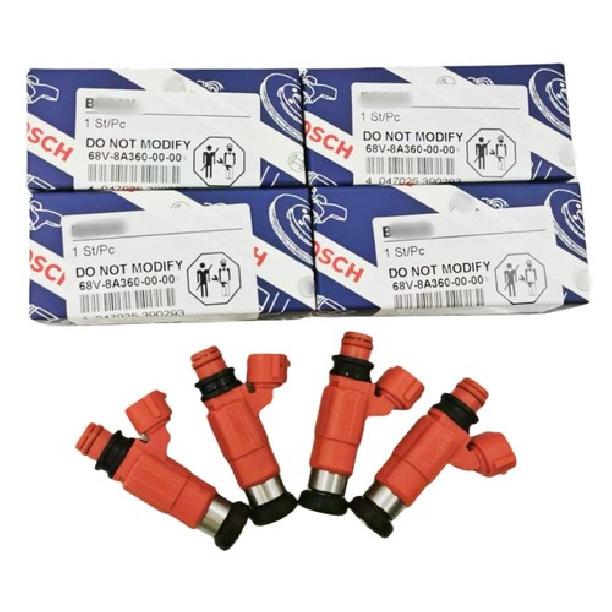 New 4PCS Fuel Injectors 68V-8A360-00-00 For
