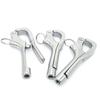 Quick Release Railing Hook Stainless Steel Hardware, Internal Thread 2 Pack for Boat Wire Rope and Guard Lines
