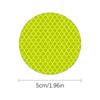 Car Warning Reflective Stickers 10 Pieces Round Waterproof Reflective Strips Reflector Tape 1.96 In Reflective Patch For Trucks