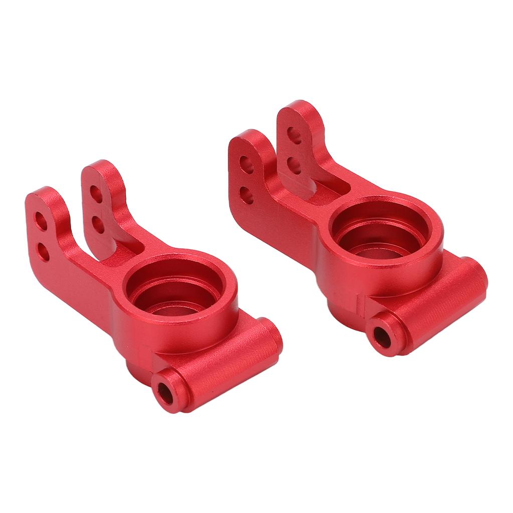 2PCS RC Metal Rear Hub Carriers for Losi Lasernut U4 1 10 RC Car Upgrade AccessoriesRed
