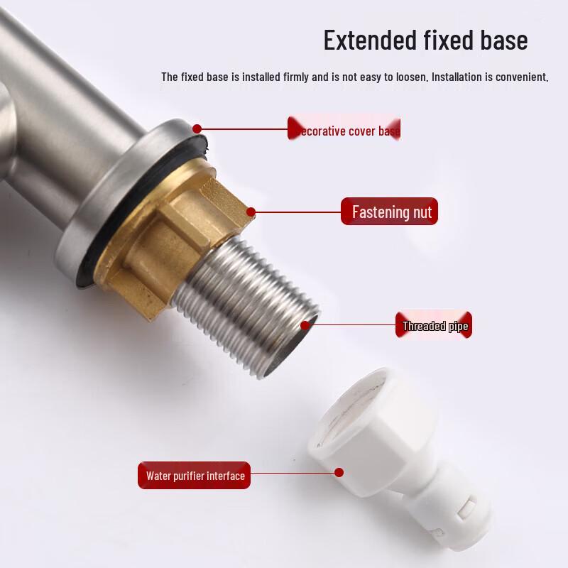 Yipan 304 Stainless Steel Water Purifier Faucet