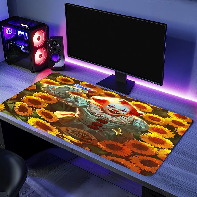 Pennywise the Dancing Clown2 Mouse Pad - Non-Slip Rubber Base, Smooth Surface for Work,Gaming,Office,And Home Use, Desk Mouse Pad