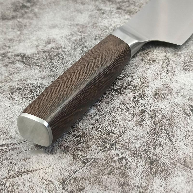 7 Inch Slicing Knife VG10 Powder Alloy Steel Blade Sharp Nakiri Chef Cleaver Meat Cutting Vegetables Kitchen Knives Wenge Handle